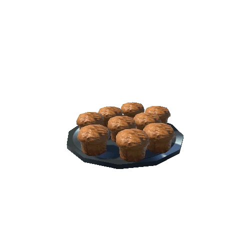 Plate of Muffins B